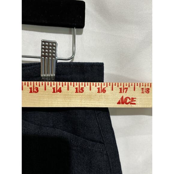 St. John's‎ Bay Dark Denim Bermuda Shorts Women’s Sz 8 Coastal Travel Capsule - Picture 4 of 10